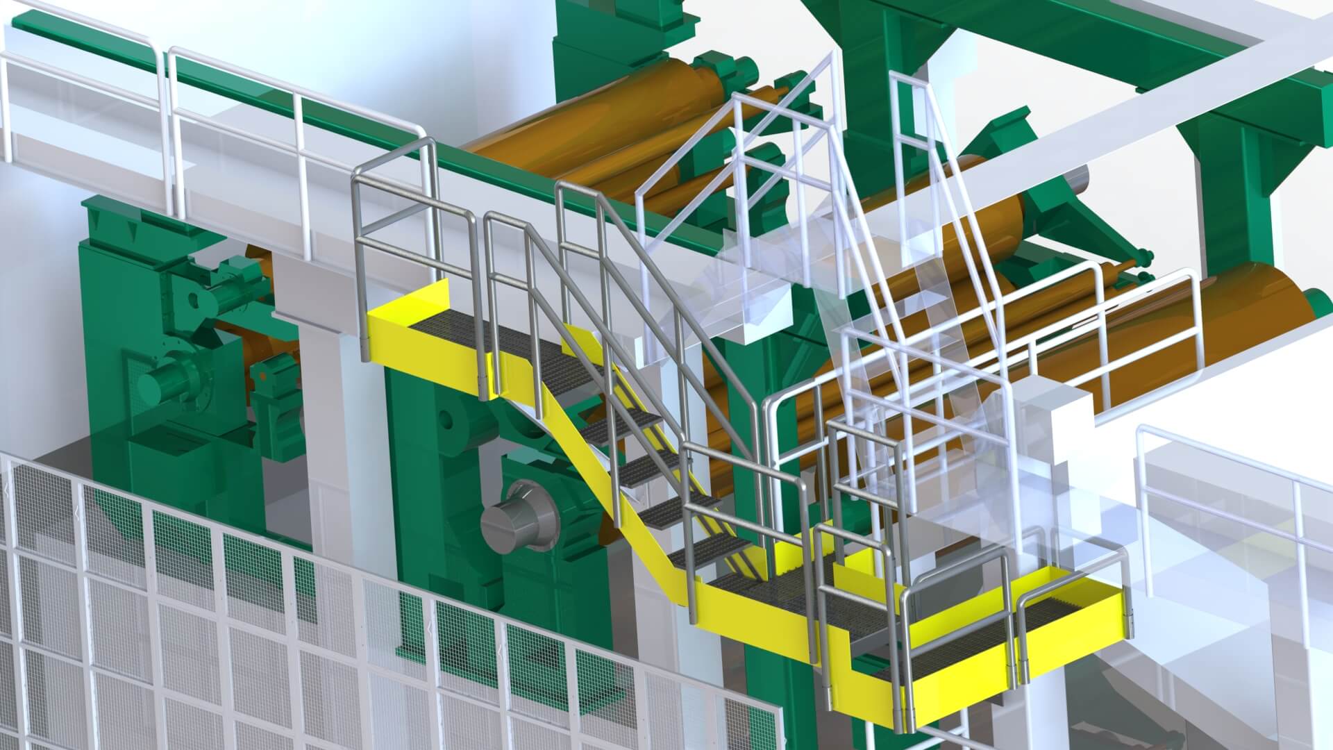 Projetos de Plataformas, Passarelas e Estruturas Industriais